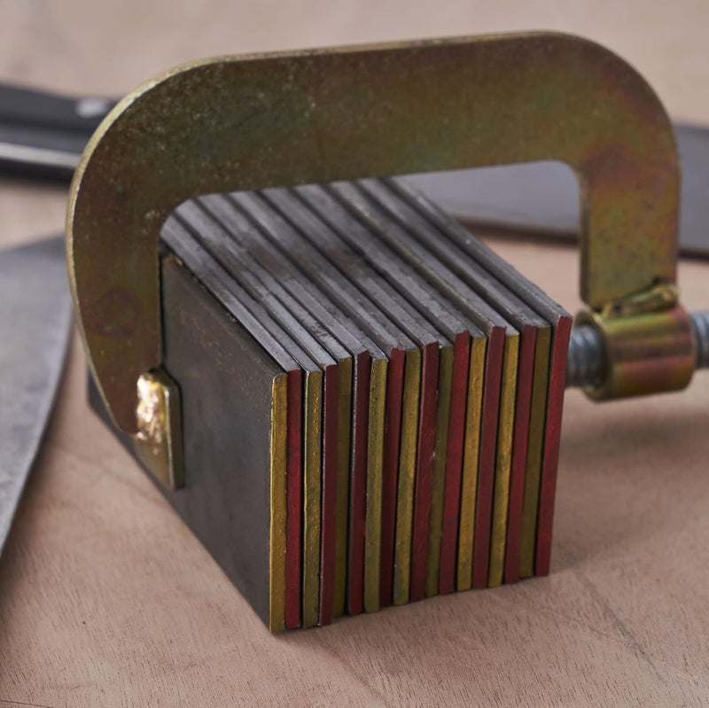 HERMIT TOOLS 6 Pack 4"x2"x0.125" 15N20 Steel Flat Stock Bar Blade Billets Blanks Knife Making Forging, The Perfect Knife Making Steel for Professional & Hobbyist Use Annealed High Carbon Steel for DIY Knife Making - Image 4